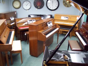 Used piano Showroom
